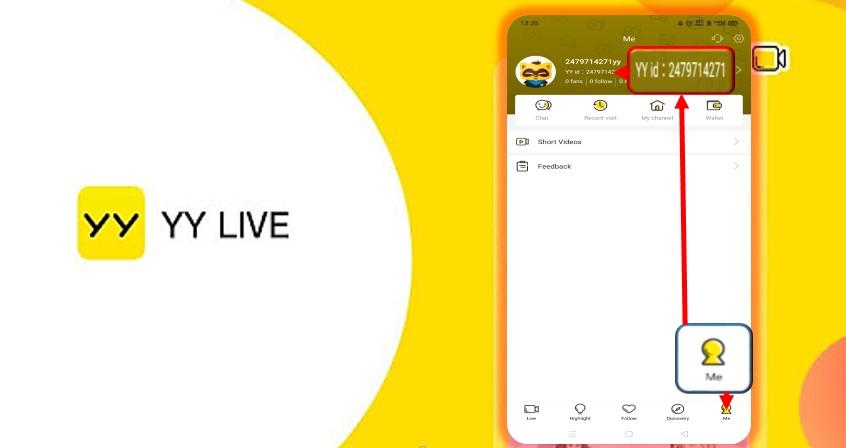 cómo encontrar el ID de YY Live YY