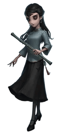 Identity V S-tier survivor characters Antiquarian, Priestess, and Mercenary character portraits