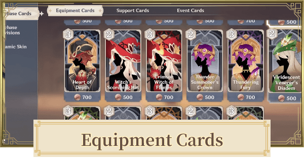 Recommended artifacts and weapons for Genshin Impact 6.1 builds