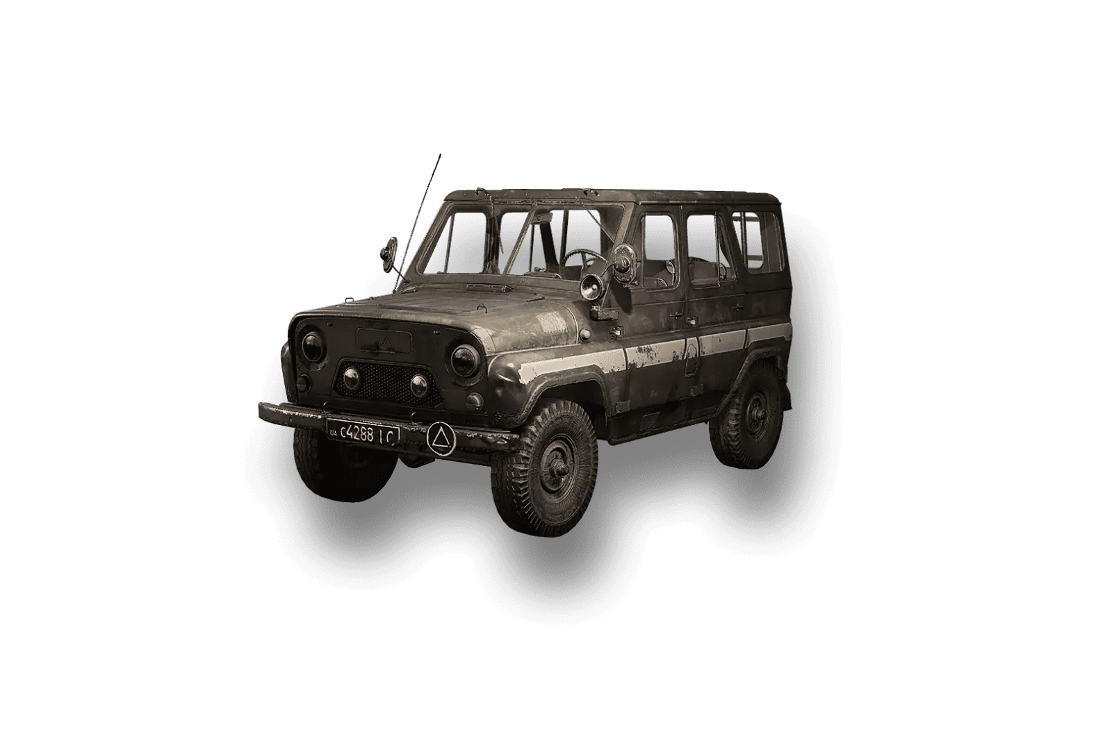 PUBG Mobile利维科载具，包括雪地摩托