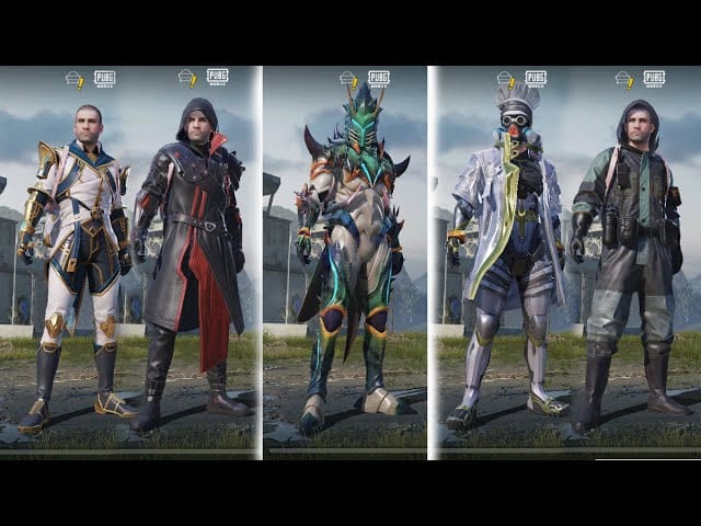 PUBG Mobile 角色穿着兑换码皮肤