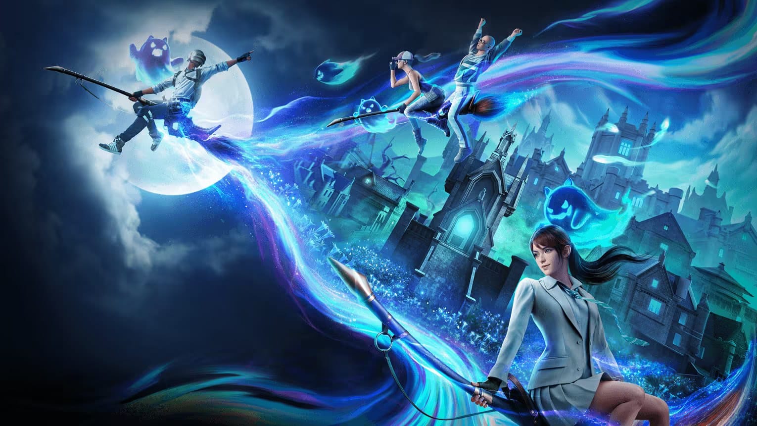 PUBG Mobile 幽灵派对模式玩法，艾伦格地图上的幽灵伙伴