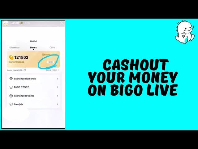 Step-by-step guide for converting Bigo Beans to cash in the app