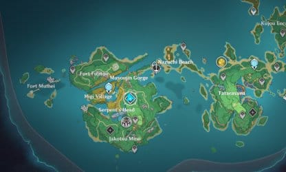 《原神》椛染之庭秘境地图