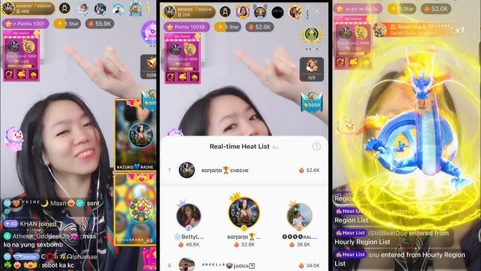 Bigo Live盛典巨龙礼物截图