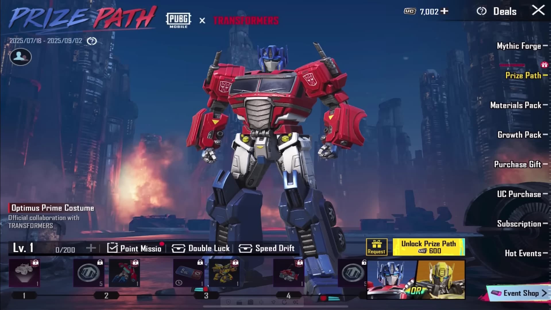 Guide étape par étape pour débloquer le Chemin des Prix de PUBG Mobile