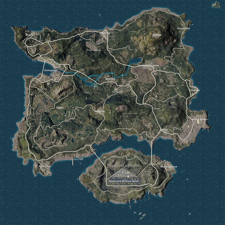 Guide de rotation Erangel de PUBG Mobile pour les meilleures équipes