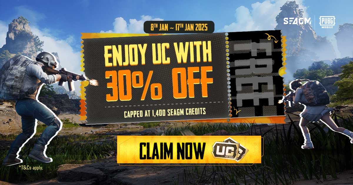 Comparaison des niveaux de réduction UC de la Cyber Week de PUBG Mobile