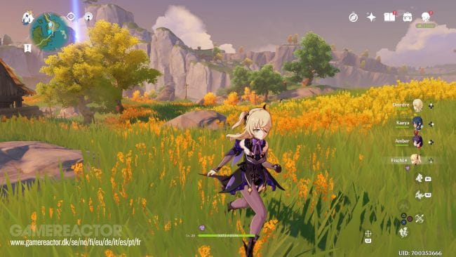 Comparaison des performances de Genshin Impact sur PS4 vs PS5 montrant 60 ips et des chargements plus rapides