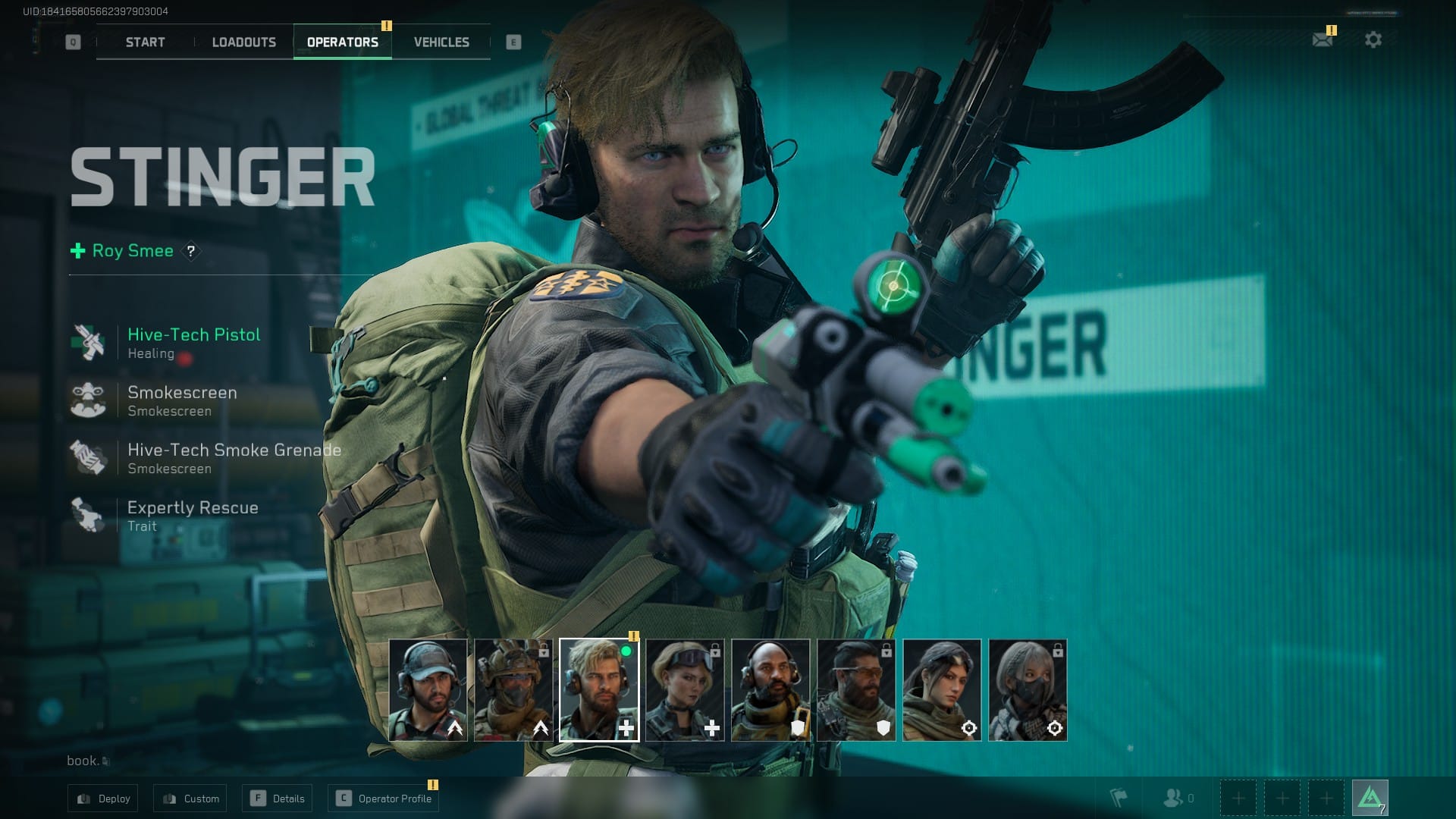 डेल्टा फ़ोर्स आधिकारिक कोड रिडेम्पशन वेब इंटरफ़ेस