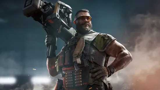 Delta Force Operator Uluru character portrait