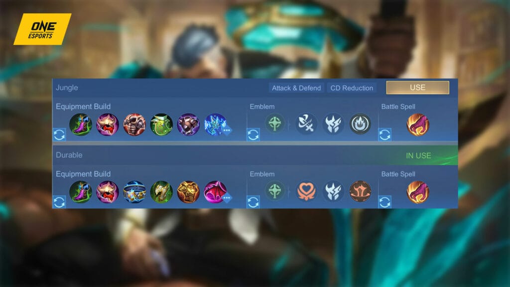 모바일 레전드 패치 1.9.42 프레드린 파이터 장비 빌드