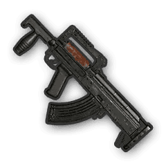 PUBG Mobile Groza weapon in-game screenshot