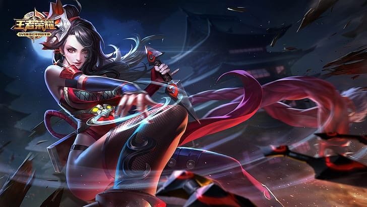 Illustration du skin de personnage Jing Ke de Honor of Kings