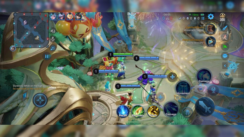 Honor of Kings KIC 2025 ग्रुप स्टेज मैच का स्क्रीनशॉट BOOM बनाम KAGE