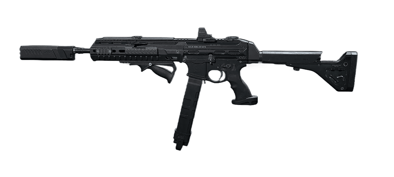 Delta Force MK4 SMG 帶配件的侵略性配置