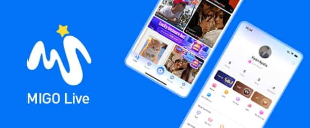 सेटिंग्स में मिगो लाइव ऐप रिडीम कोड इंटरफ़ेस