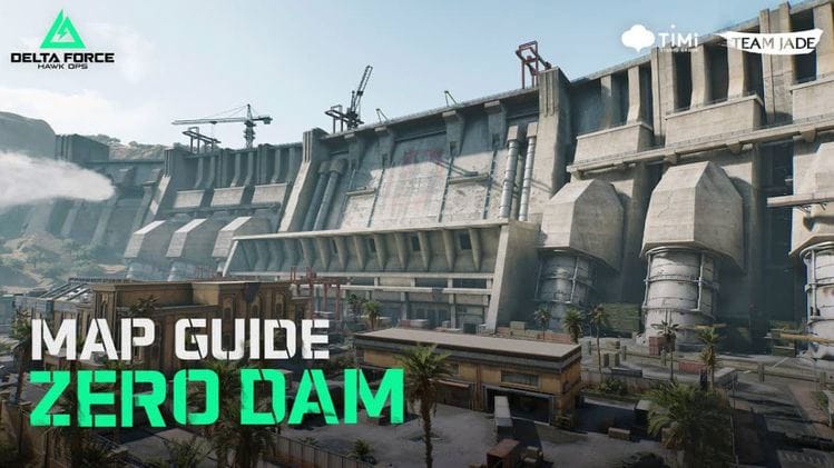 하복 워페어 로드아웃을 위한 델타 포스 사막 및 댐 맵