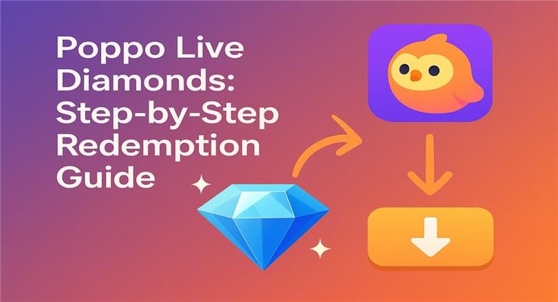Poppo Live promo code redemption step-by-step guide