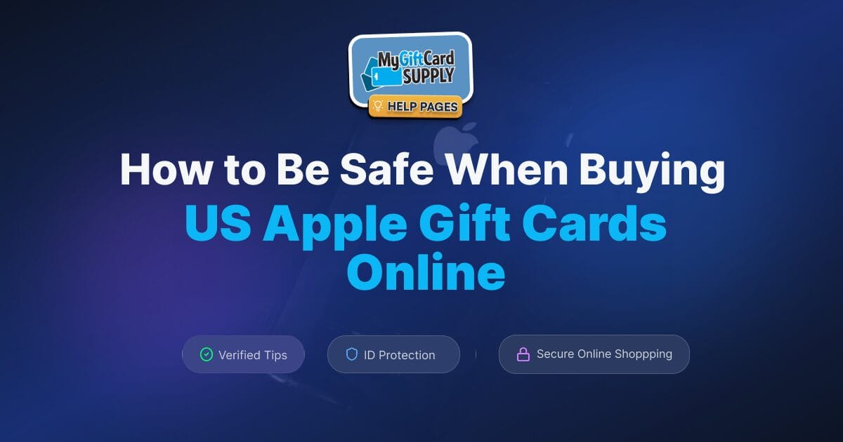 安全與詐騙 Apple 禮品卡購買比較