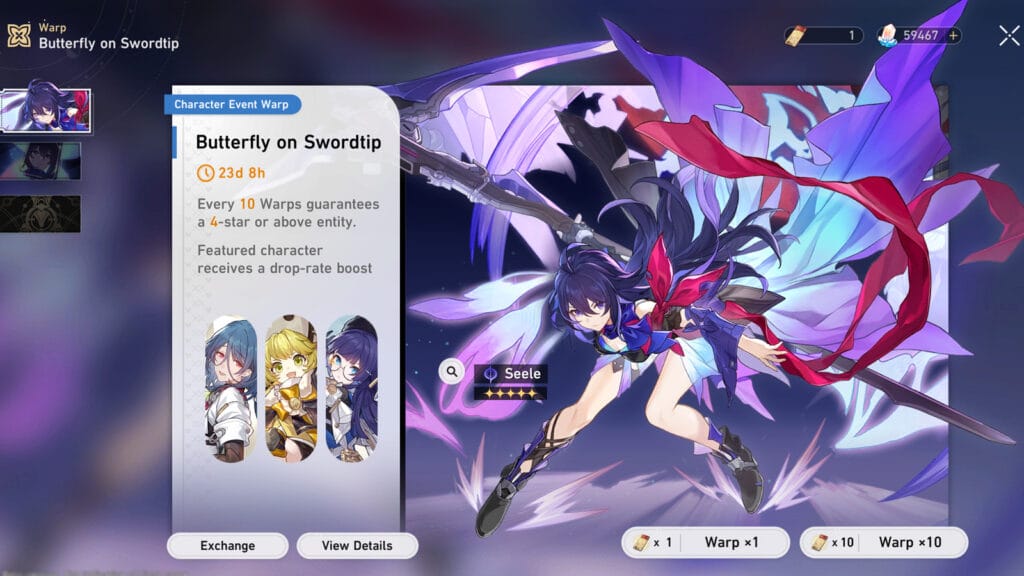 崩壊：スターレイルのワープ履歴と天井カウンターの視覚化