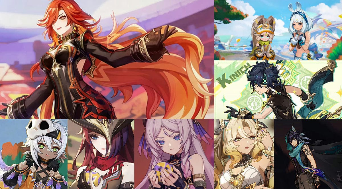 Recommended characters for Natlan artifact farming in Genshin Impact: Chasca, Ororon, Citlali, Kinich, Wanderer, Xianyun