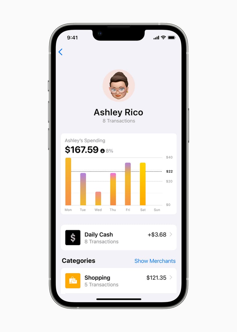 Apple 禮品卡遊戲介面，用於檢查交易記錄