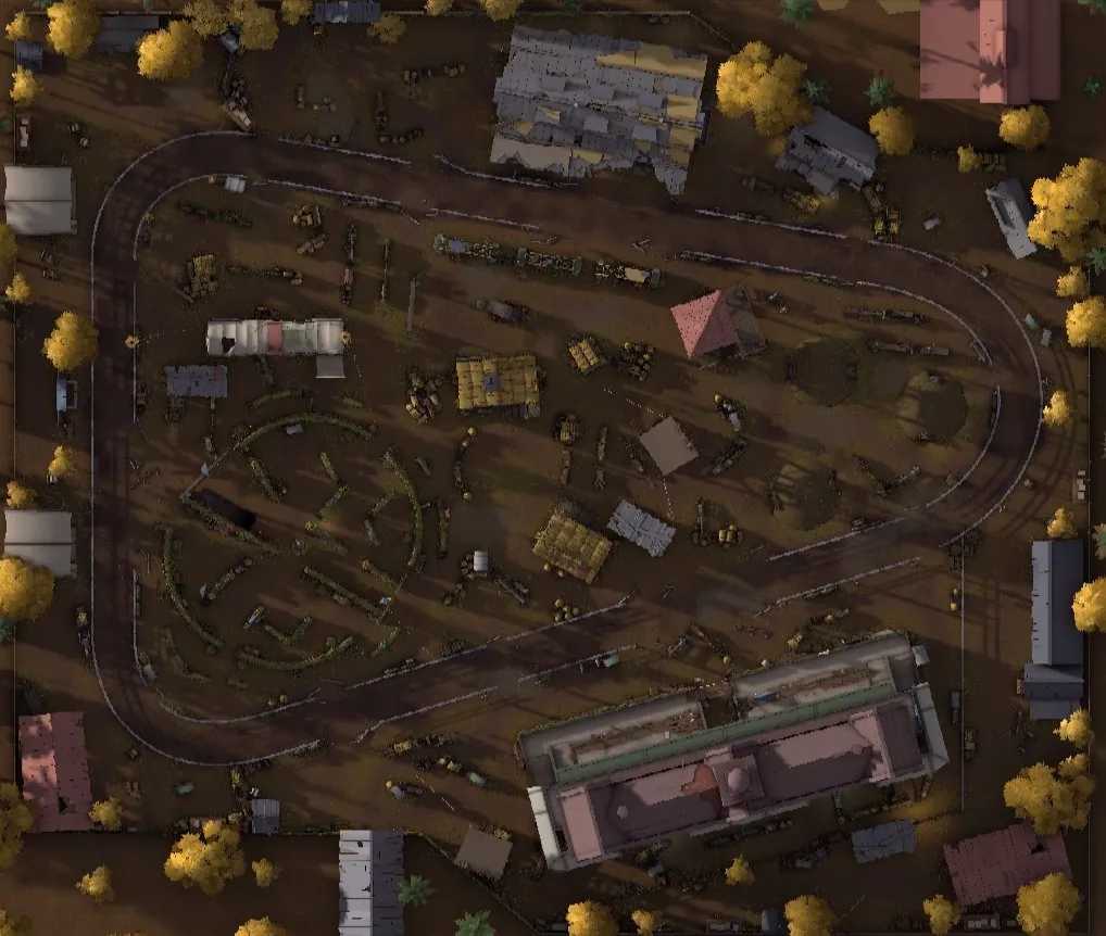 第五人格克雷堡賽馬場地圖