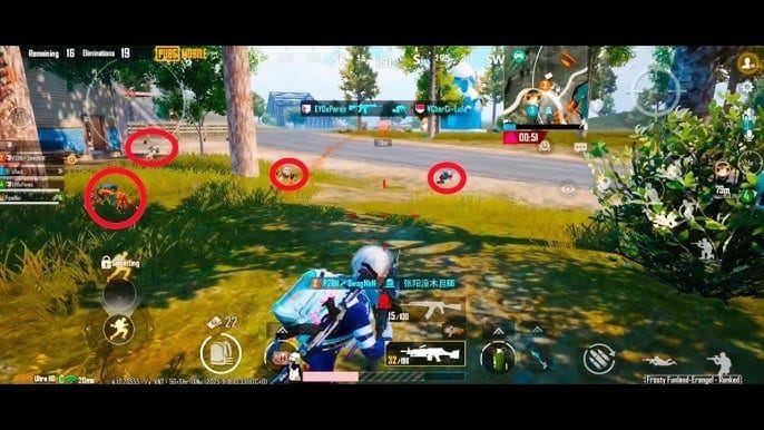 PUBG Mobile 冰雪乐园企鹅镇边缘屋顶物资截图