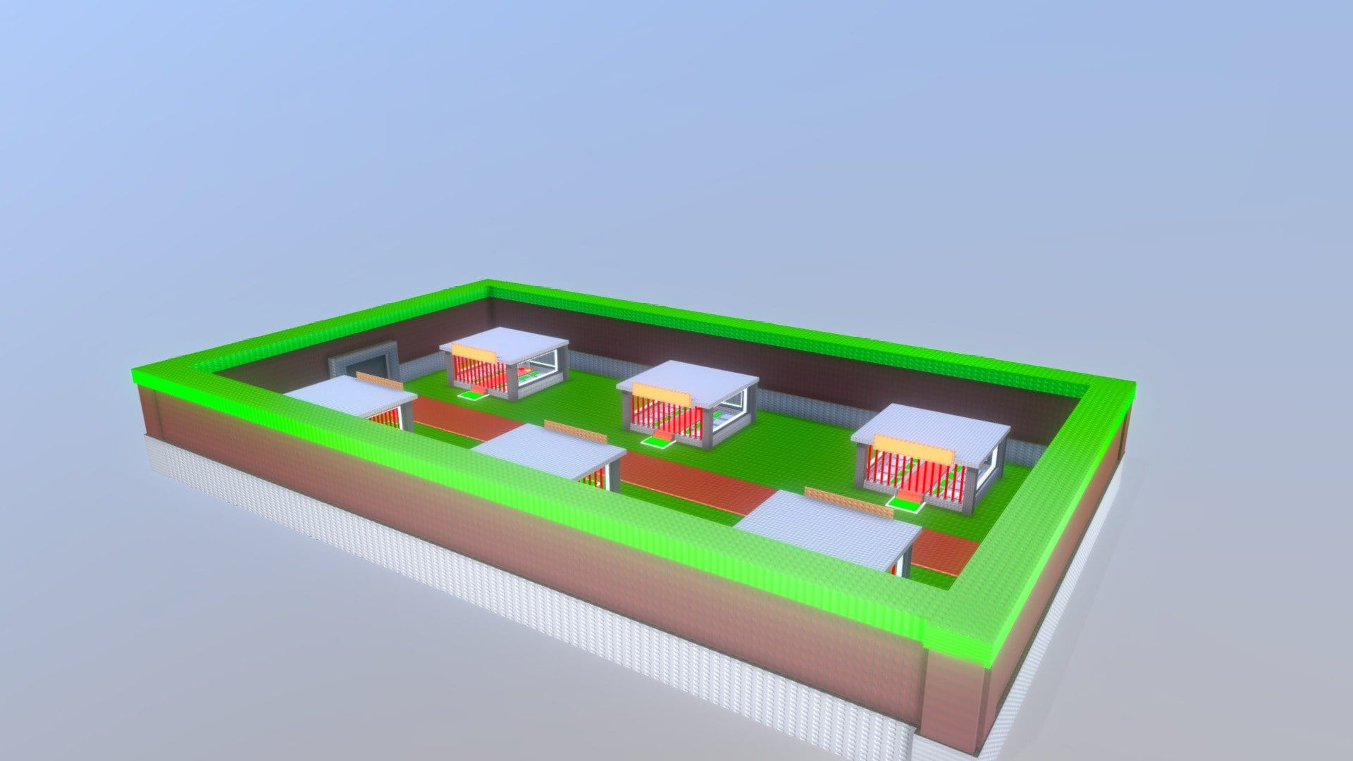 显示新手偷取相邻基地路线的《偷脑腐》地图