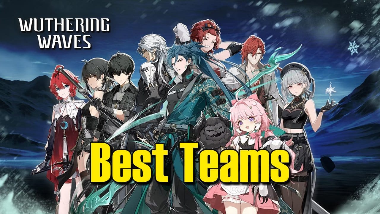 Wuthering Waves endgame dream teams and synergies diagram