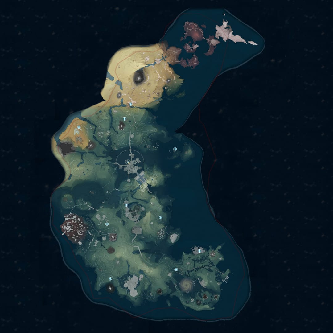 鸣潮虎口矿区刷取地点地图