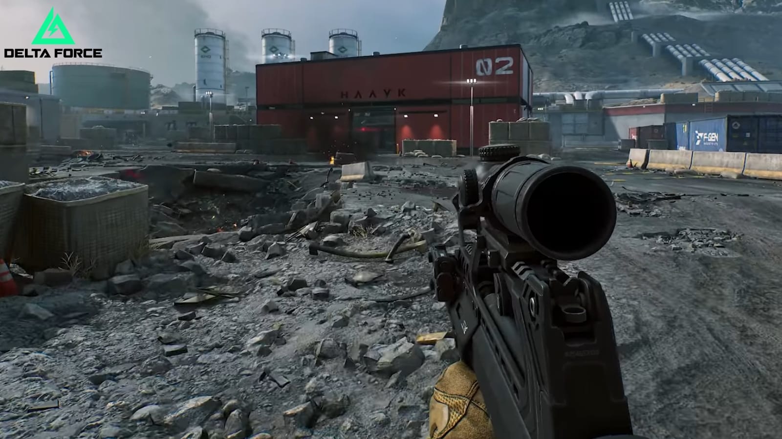 Delta Force in-game graphics settings menu optimized for high FPS