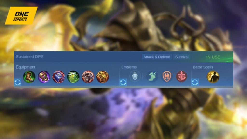 Recommended item builds for Mobile Legends S-Tier heroes like Uranus