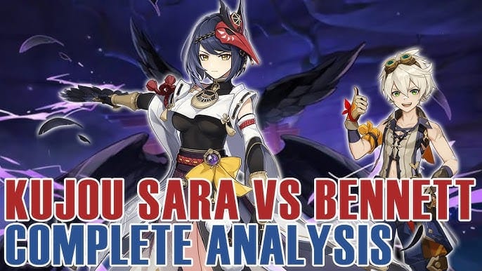 原神辅助角色班尼特和九条裟罗搭配昔日宗室之仪