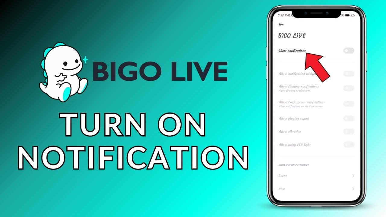 Bigo Live应用界面显示封禁通知和个人资料设置