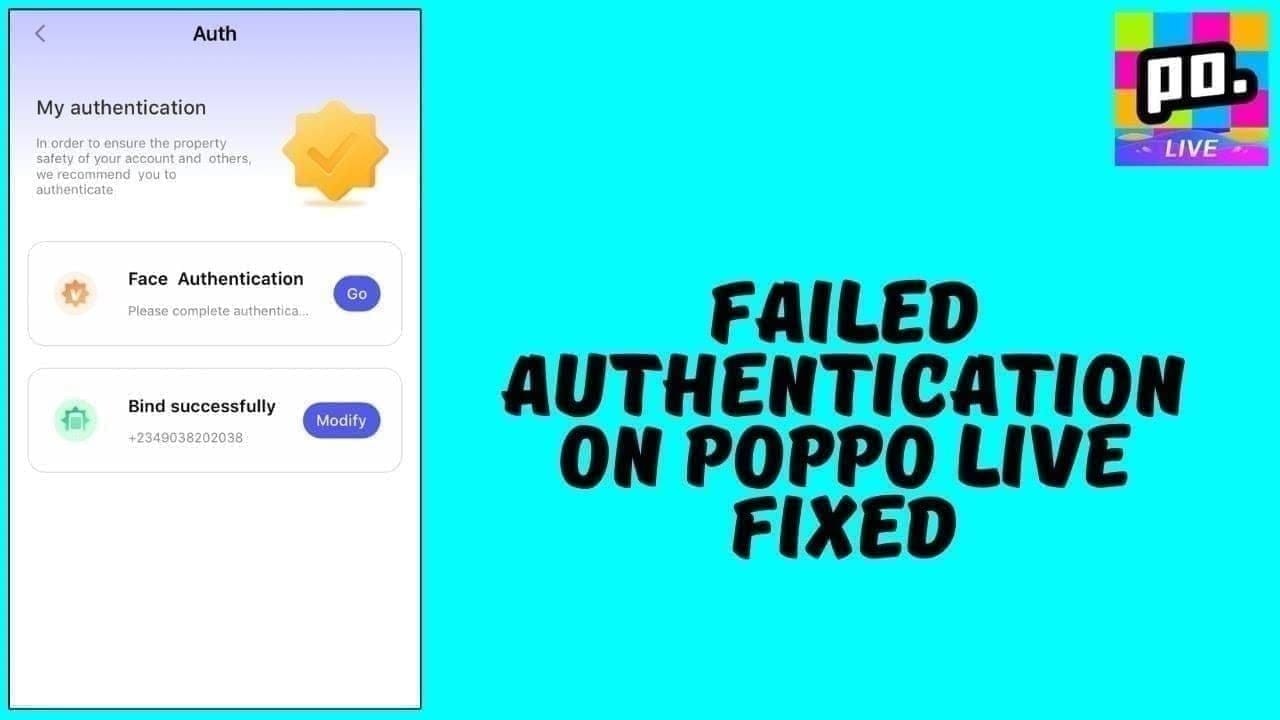 Poppo Live 常见提现错误截图