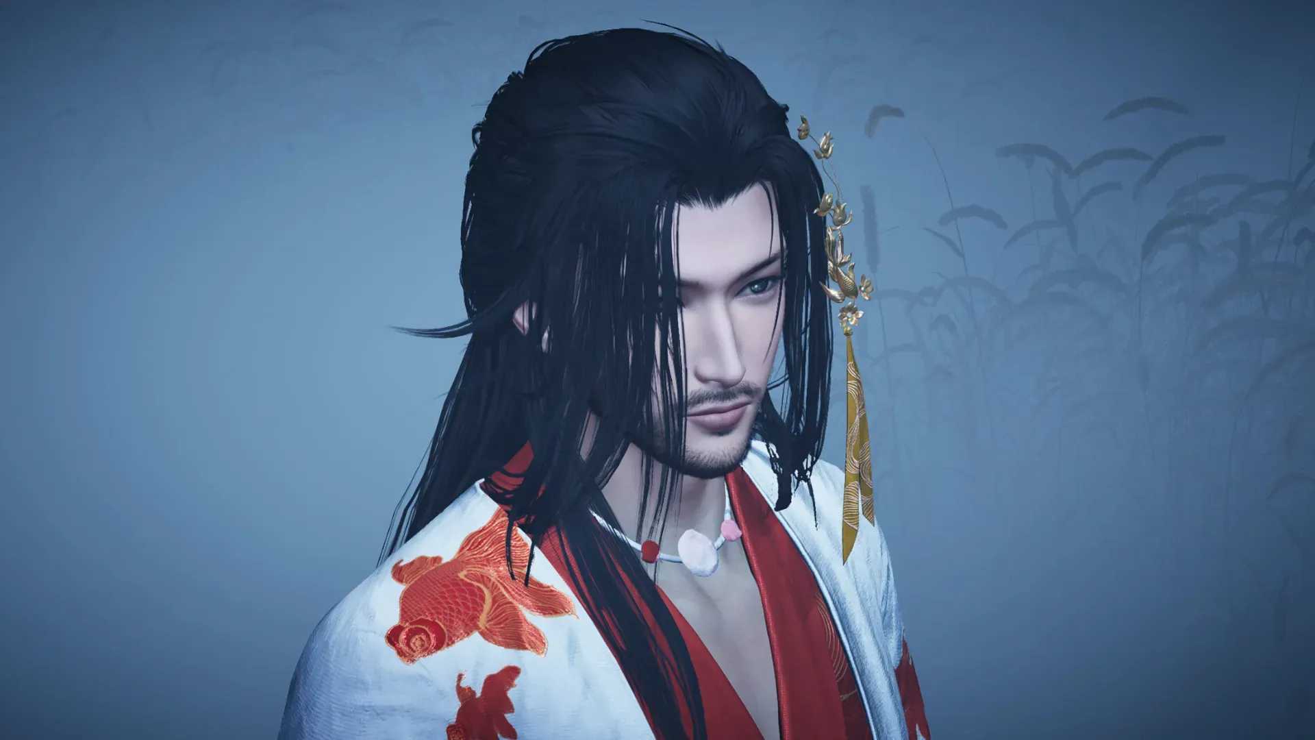 《逆水寒》角色不同发型和染色的图片