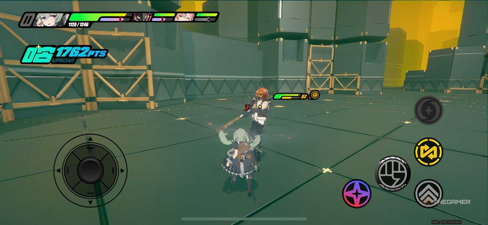 《绝区零》周中刷取时的作战模拟和例行清扫界面