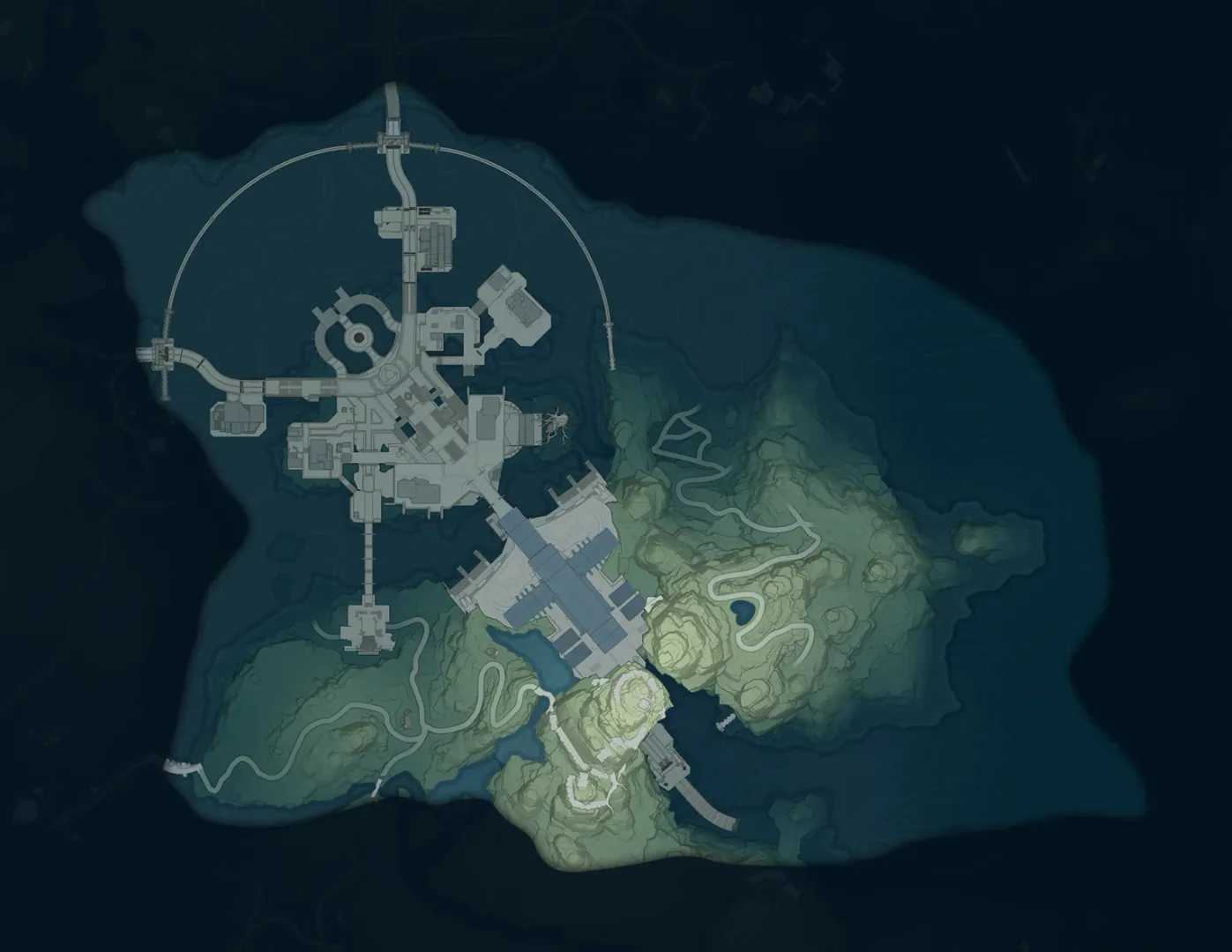 鸣潮今州中部平原地图，显示幻象声骸刷新点