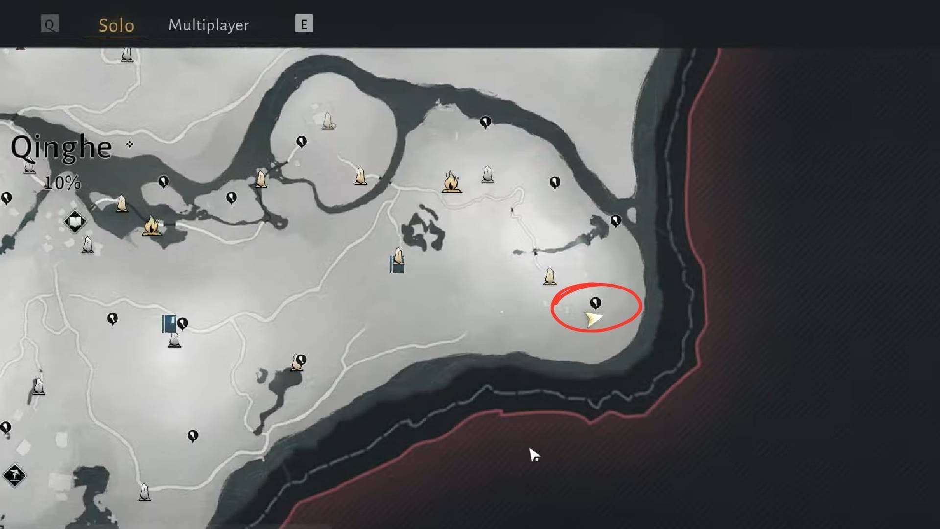 《燕云十六声》翠微野资源丰富的将军祠截图