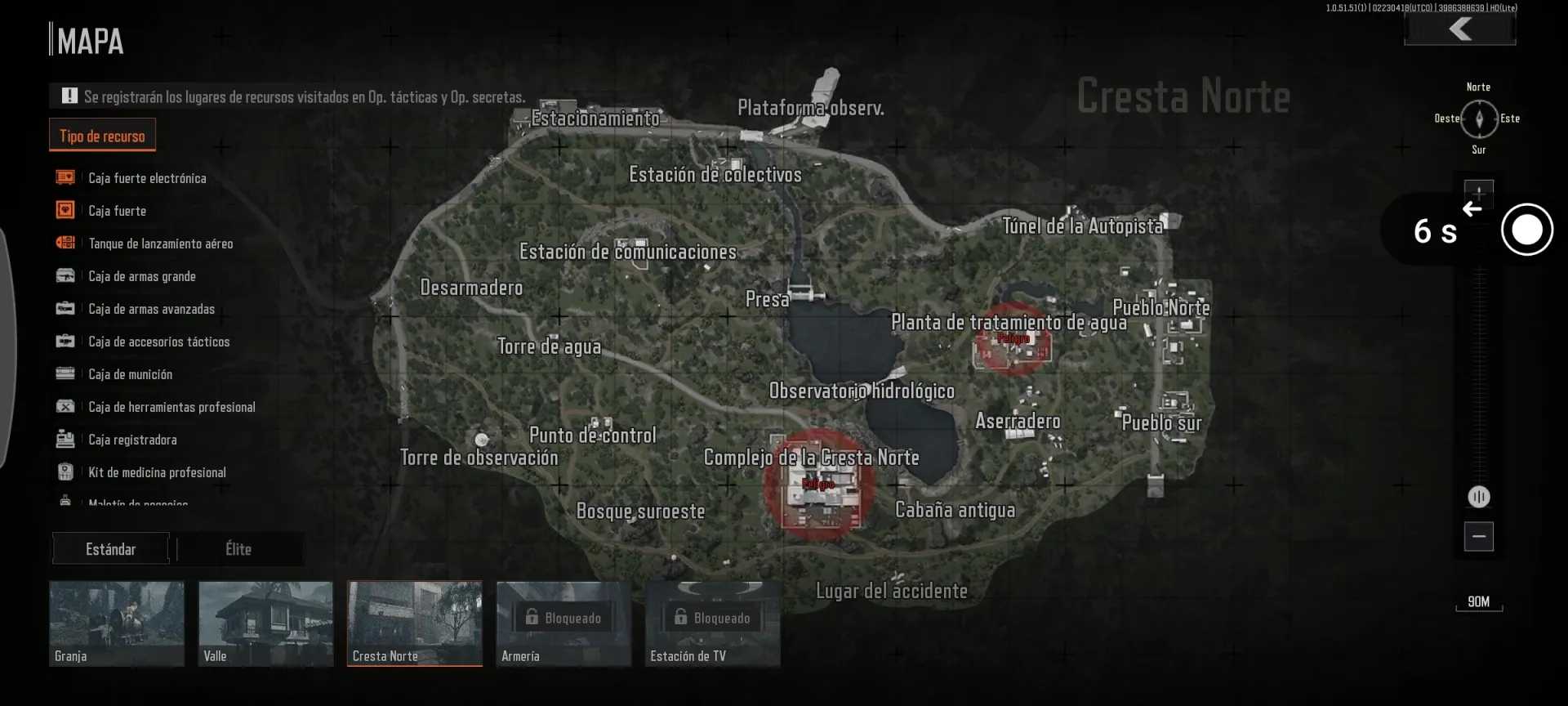 暗区突围封锁区地图及热点区域