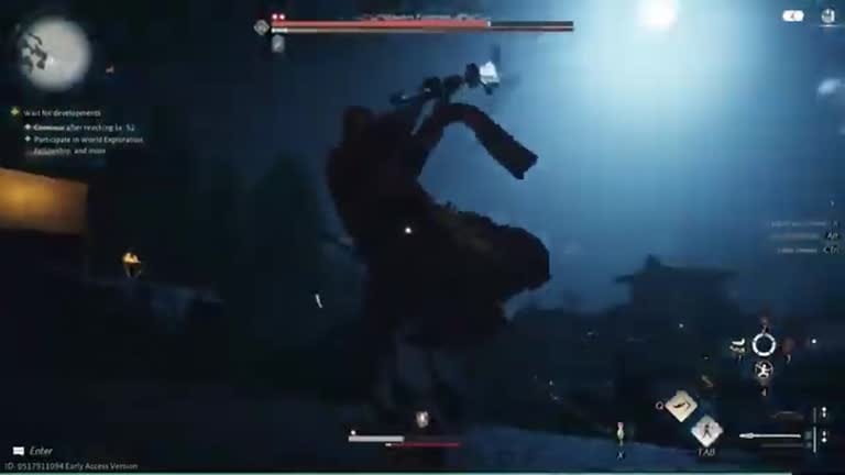 《燕云十六声》中无名枪 AOE 攻击截图