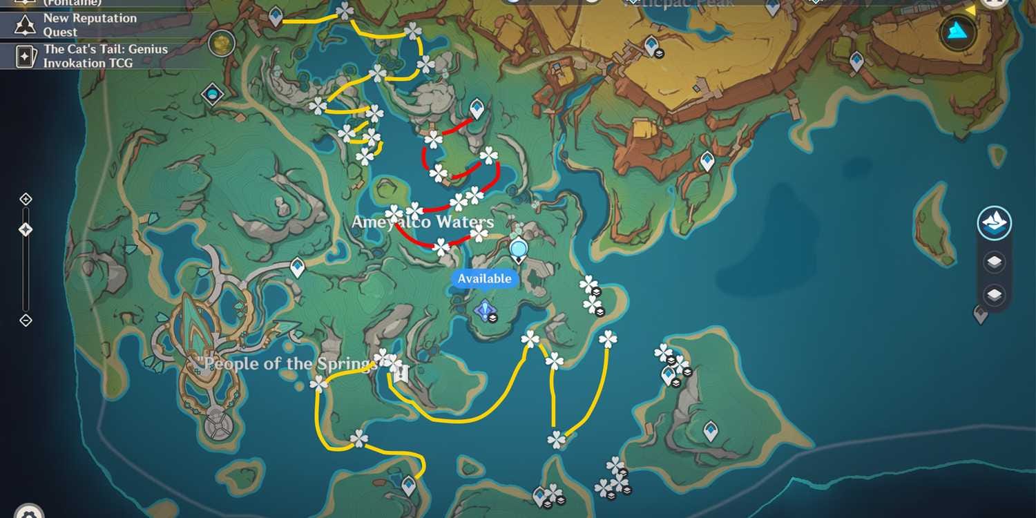 原神纳塔地区喷气鳃羽采集点截图