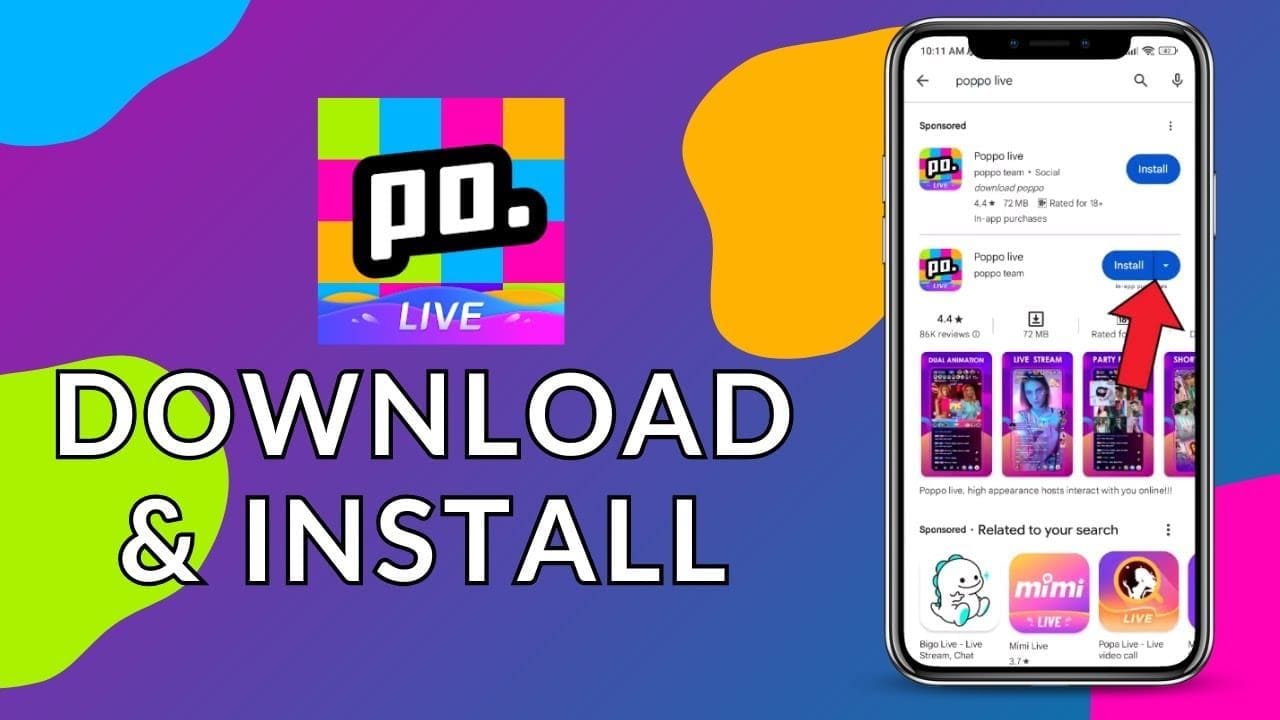 Poppo Live PC 模拟器性能设置截图