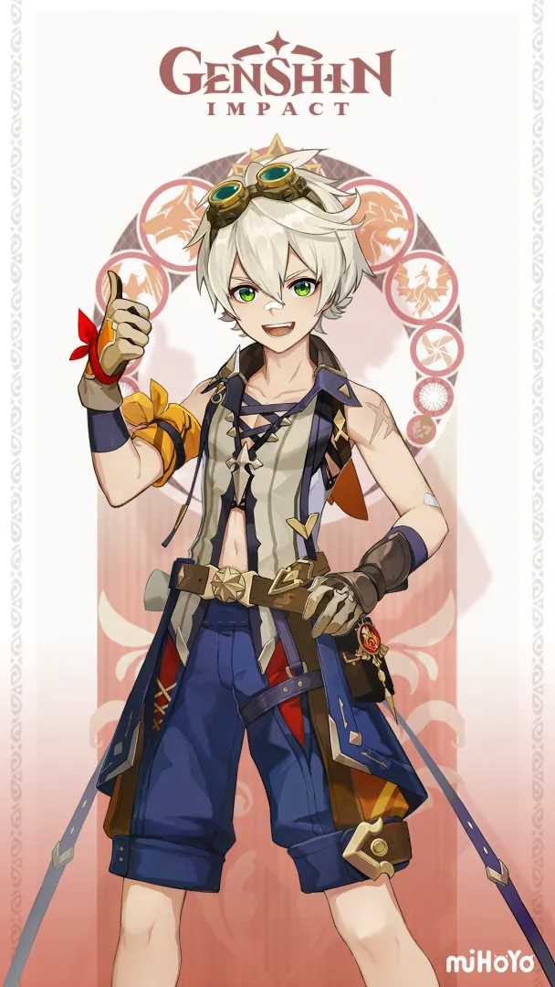 原神角色班尼特官方立绘