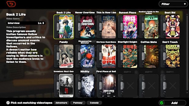 绝区零录像店 6 级稀有 VHS 录像带收藏