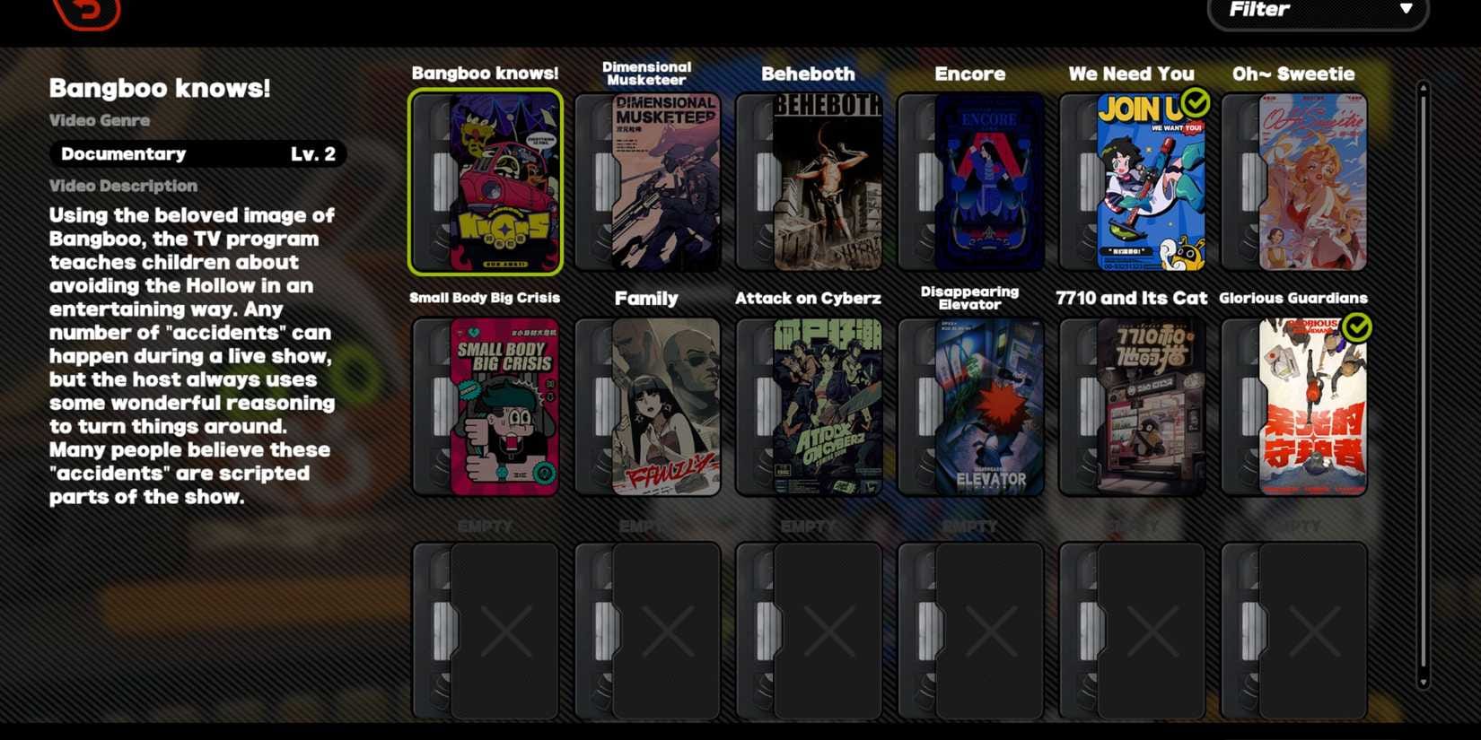 绝区零每日录像带挑选被动收入界面