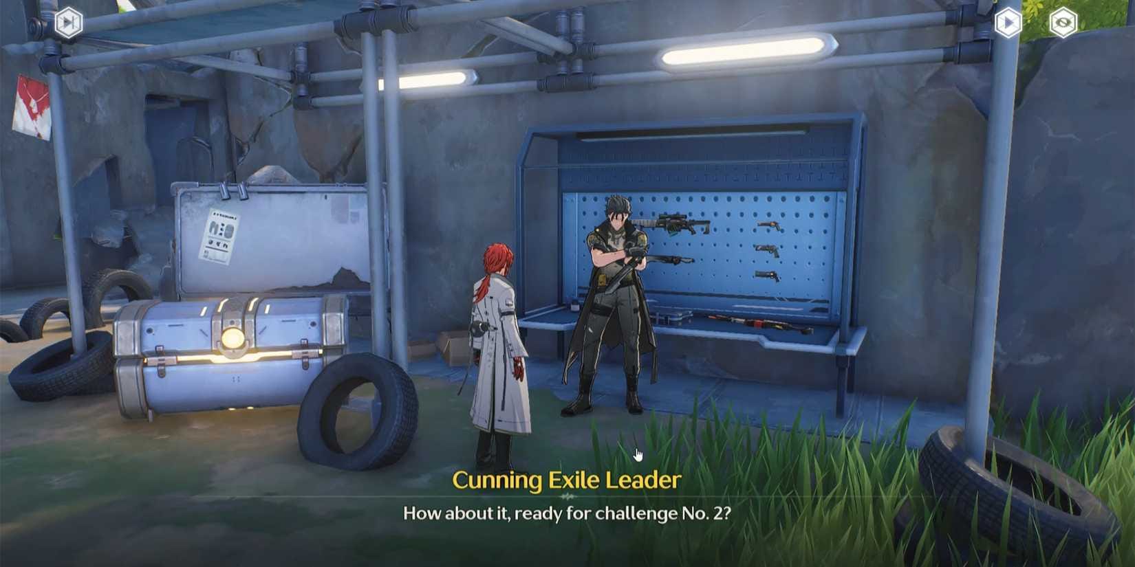 鸣潮流放者营地射击派对挑战指南