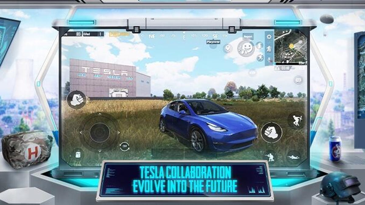Guide pour équiper le skin Tesla dans le garage PUBG Mobile